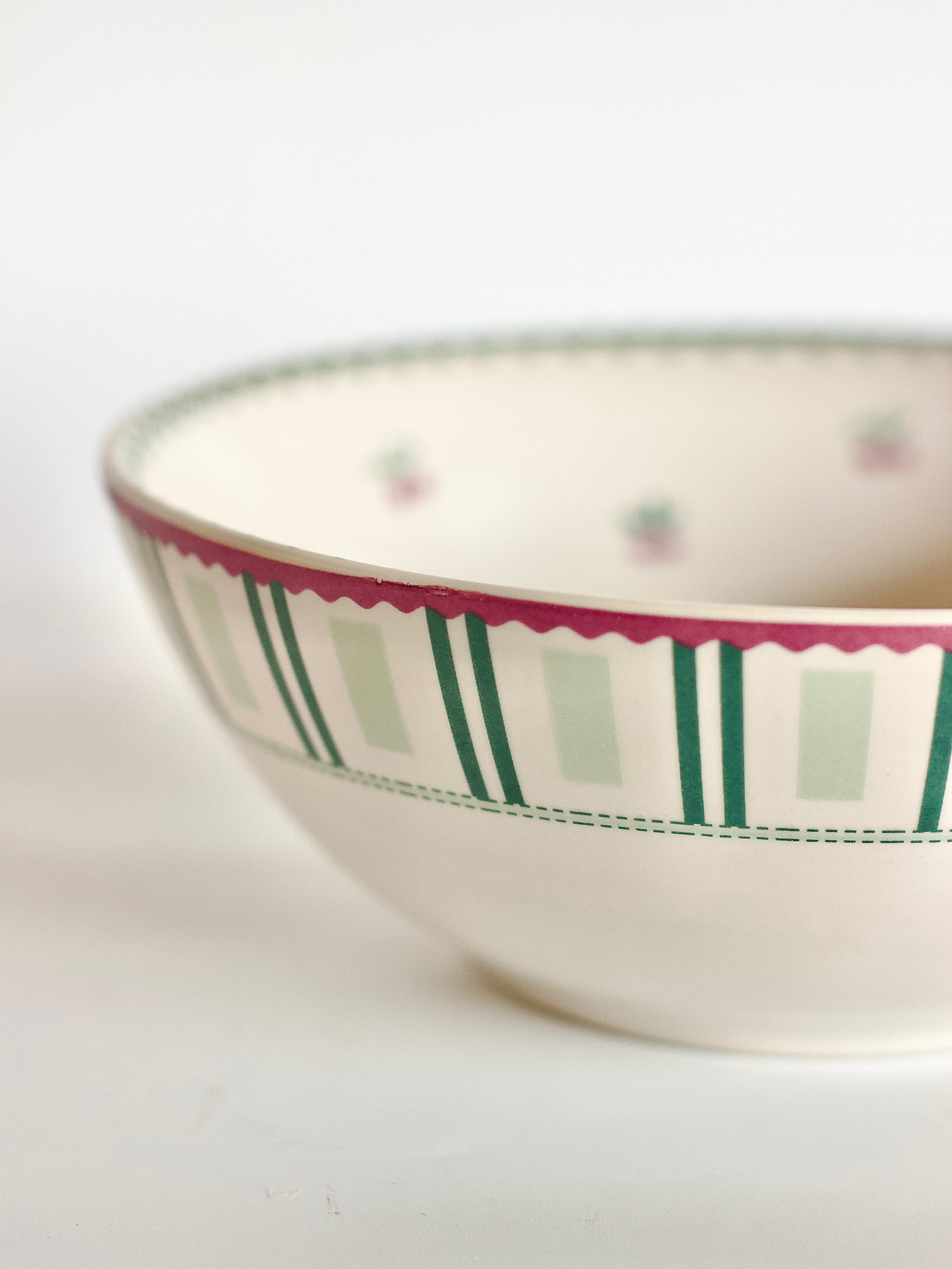 Bloomsberry Ceramic Bowl 17.5 cm | The Wishing Chair