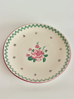 Bloomsberry Ceramic Coupe Plate