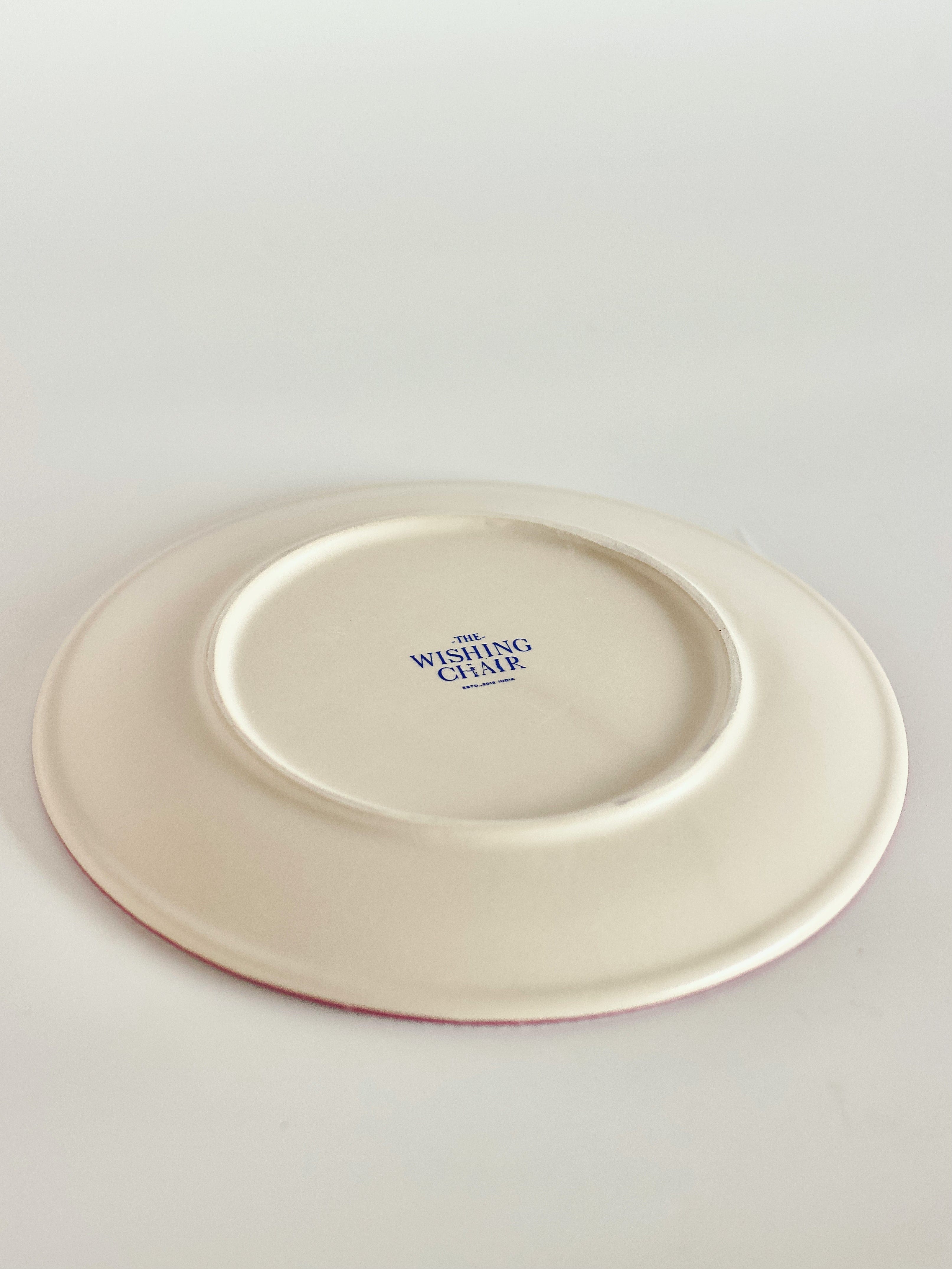 Bloomsberry Ceramic Coupe Plate | The Wishing Chair