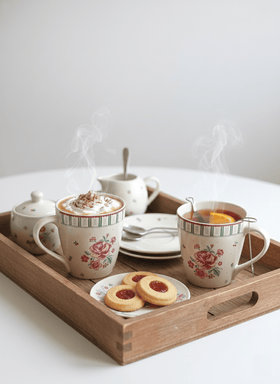 Bloomsberry Ceramic Mugs Set of 2