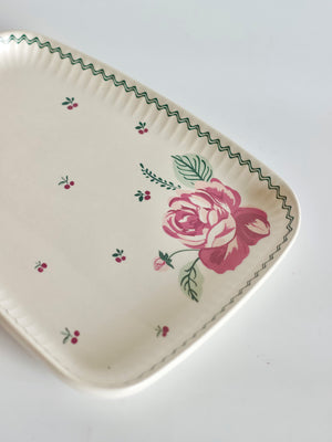 Bloomsberry Ceramic Ravonna Platter 21 cm