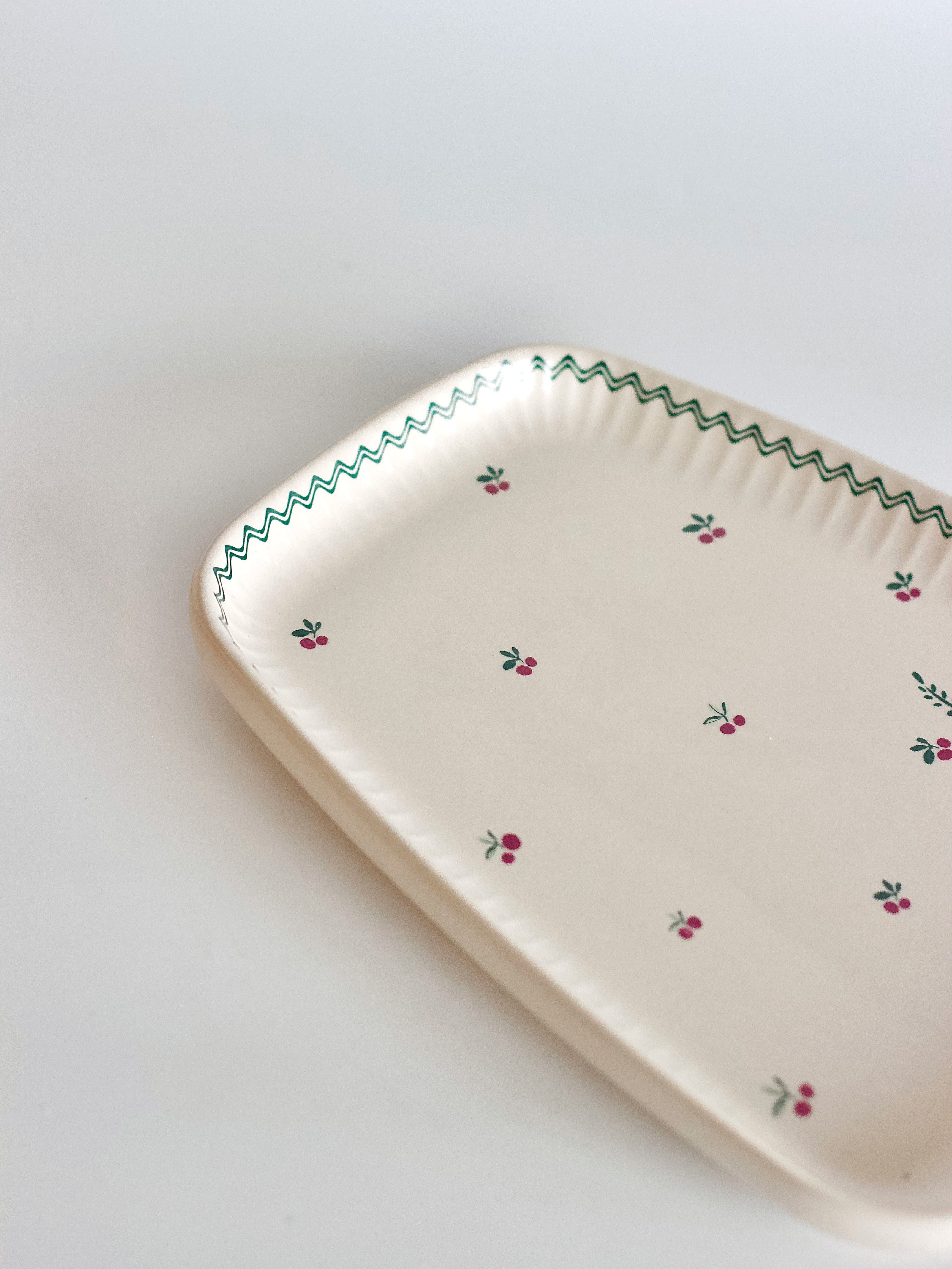 Bloomsberry Ceramic Ravonna Platter 21 cm