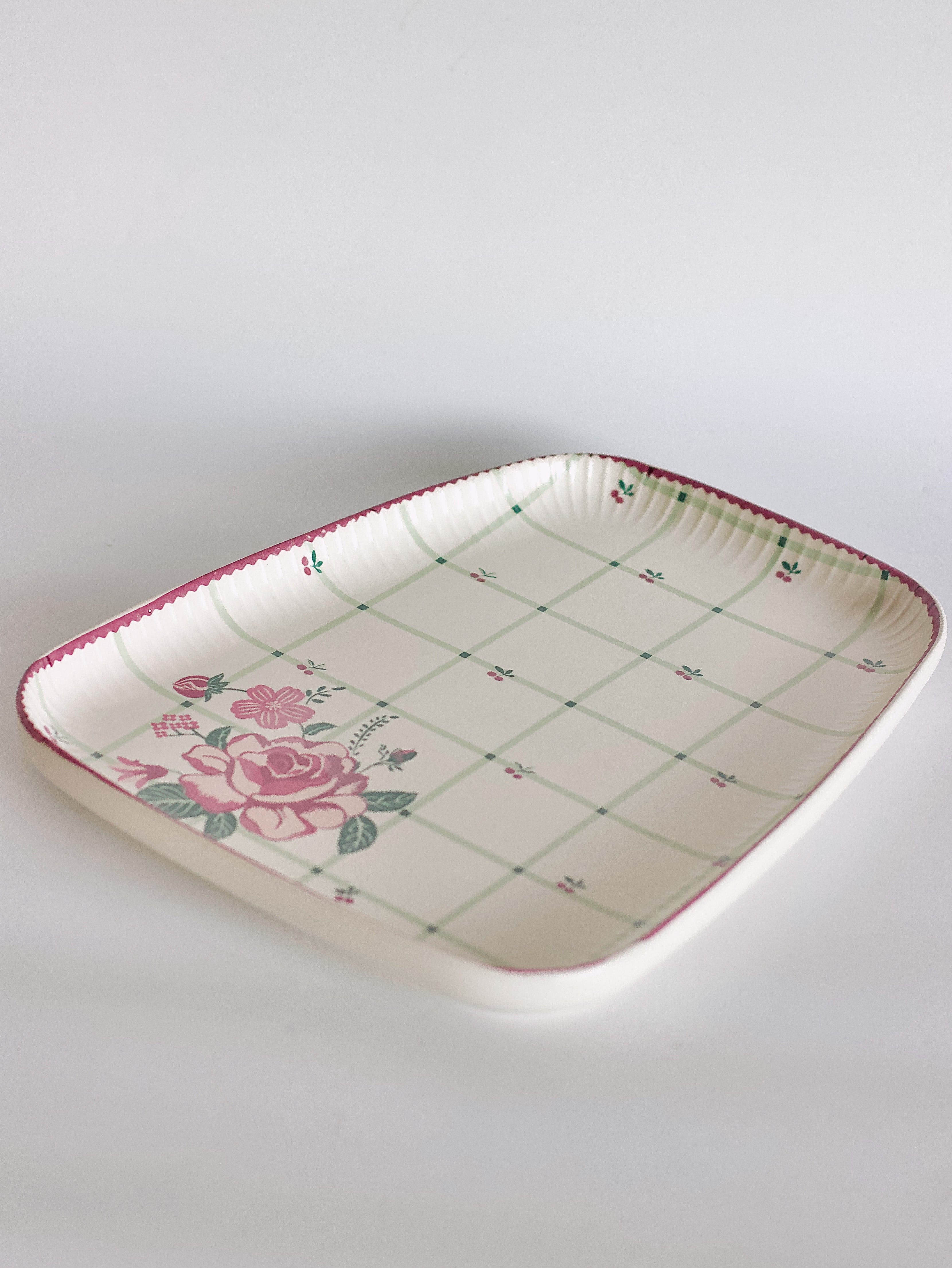 Bloomsberry Ceramic Ravonna Platter 28cm | The Wishing Chair
