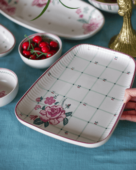 Bloomsberry Ceramic Ravonna Platter 27 cm