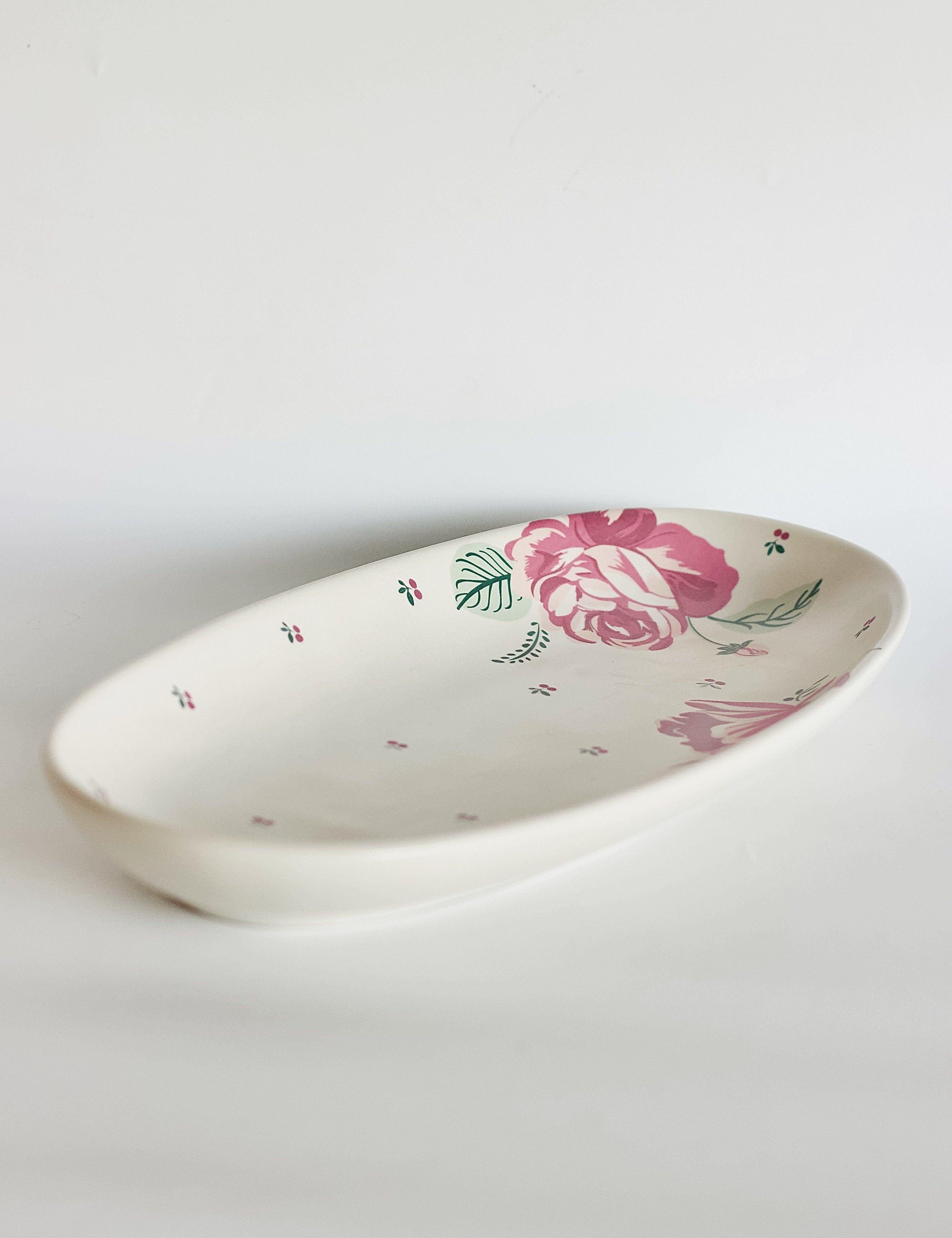Bloomsberry Ceramic Serving Platter 32 cm | The Wishing Chair