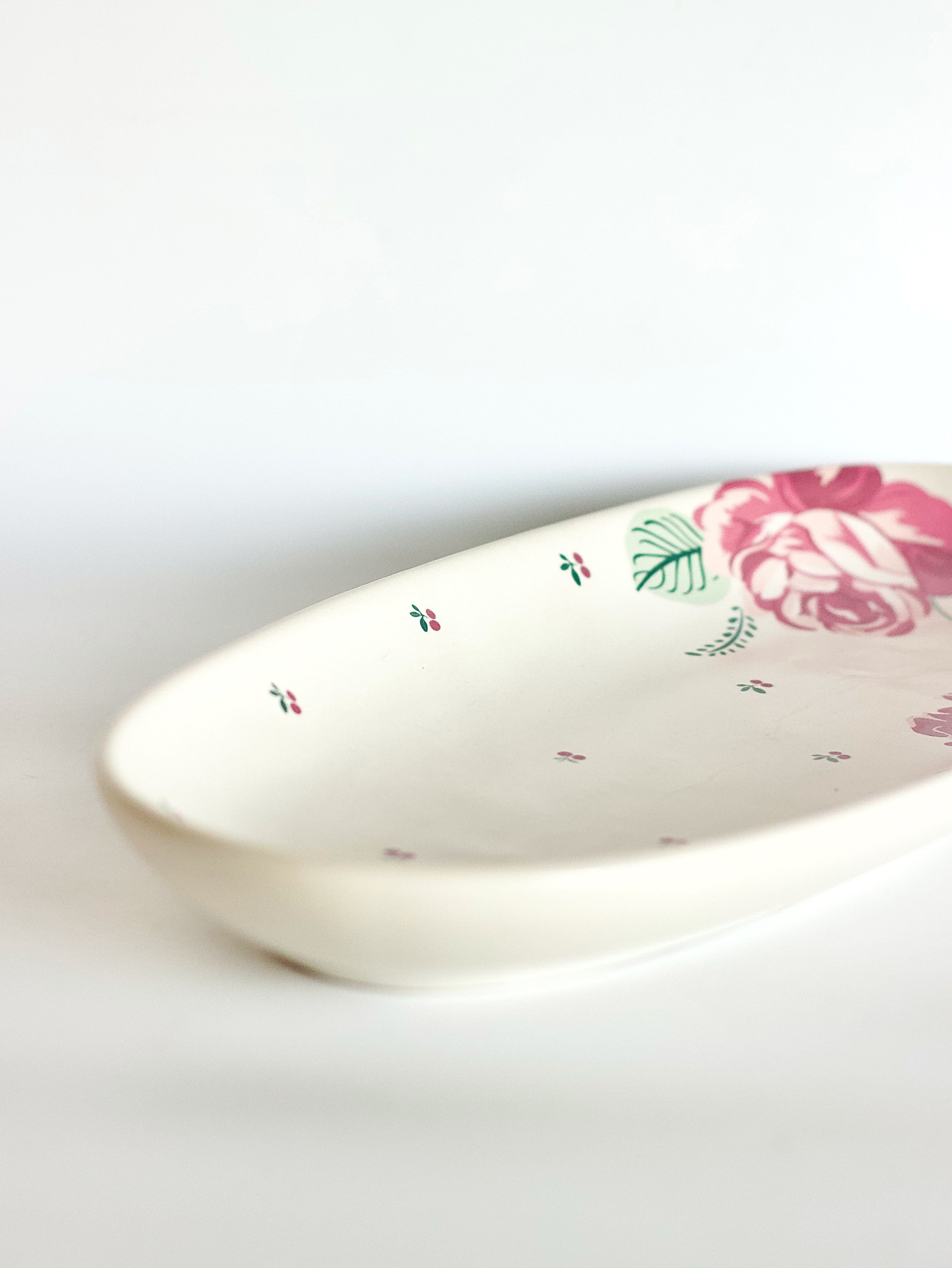 Bloomsberry Ceramic Serving Platter 32 cm | The Wishing Chair