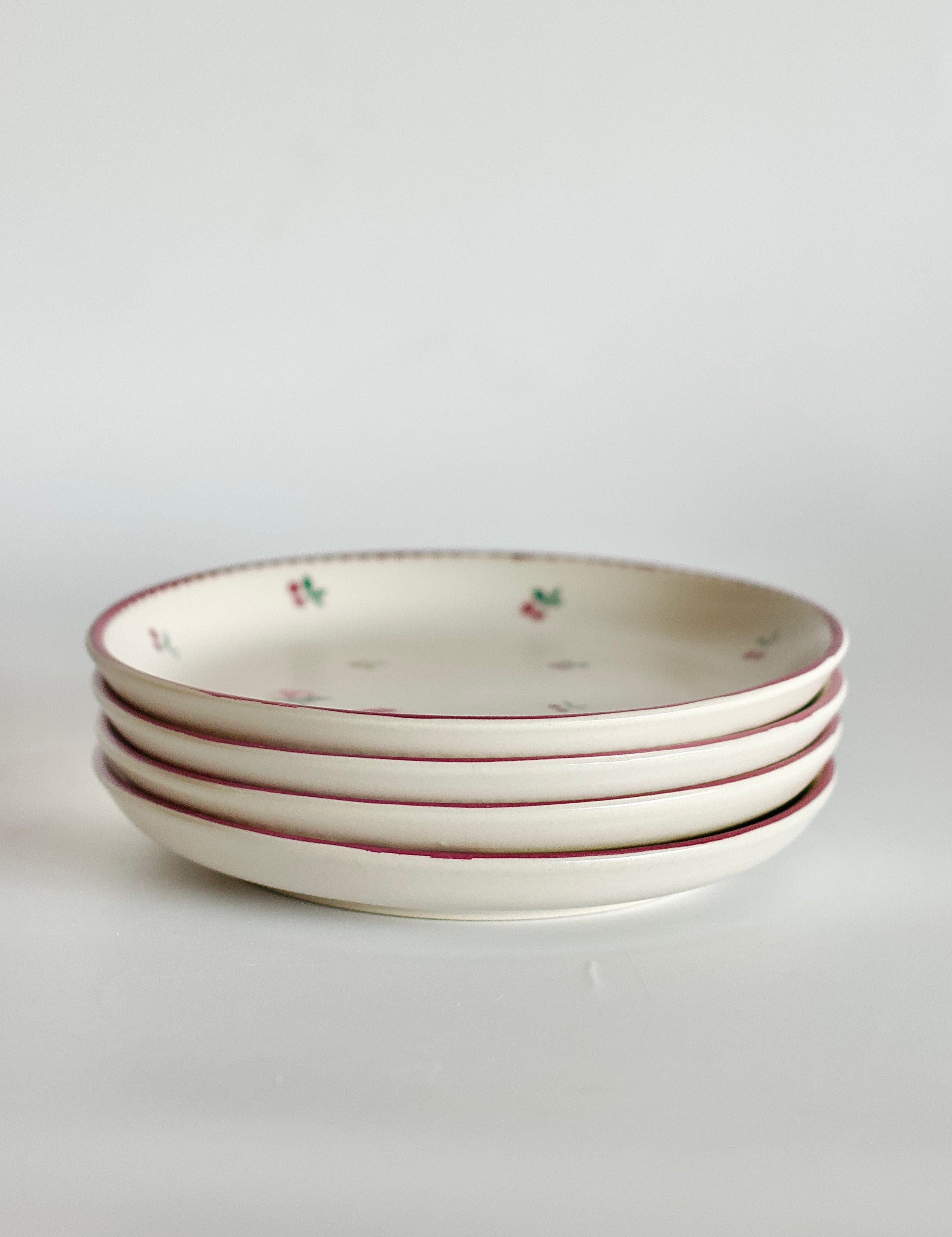 Bloomsberry Ceramic Snacks Plate 12cm - Set of 4 | The Wishing Chair