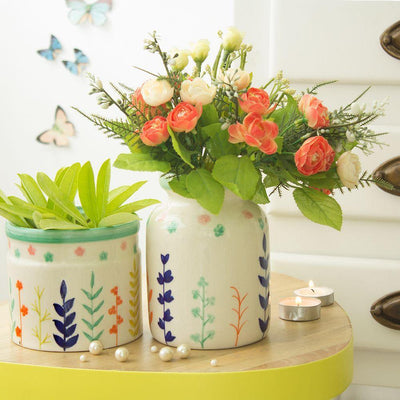 Blossoms Planter -round