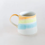 Blue - Aqua Waves Handpainted Ceramic Mug