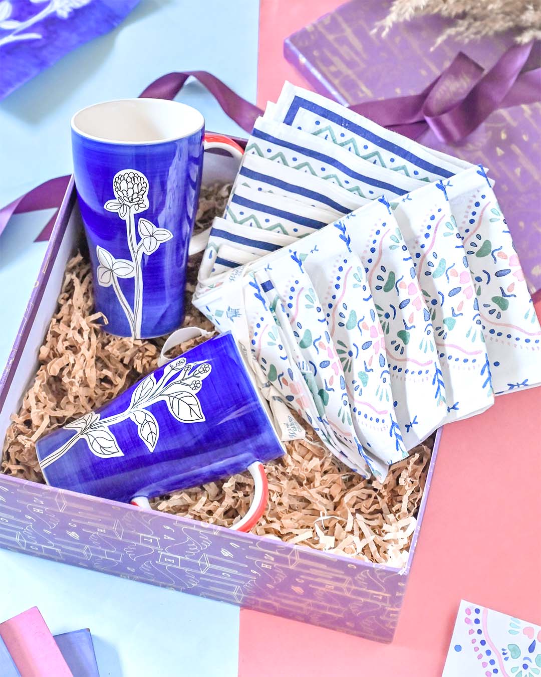 Blue Hues Gift Box