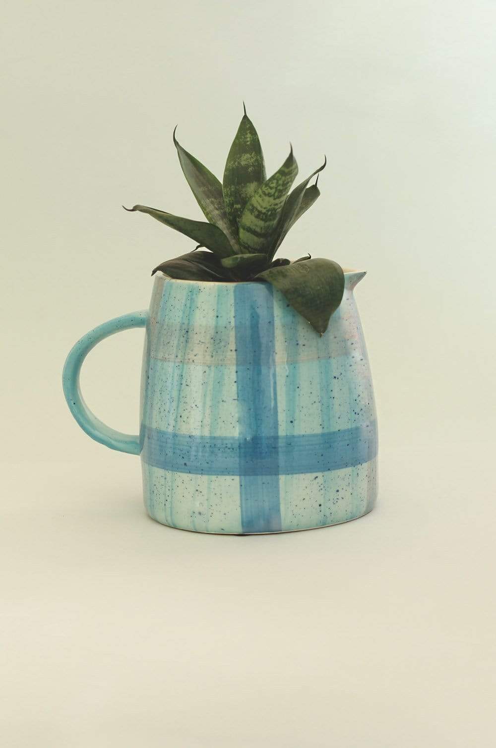 Blue Skies Ceramic Planter