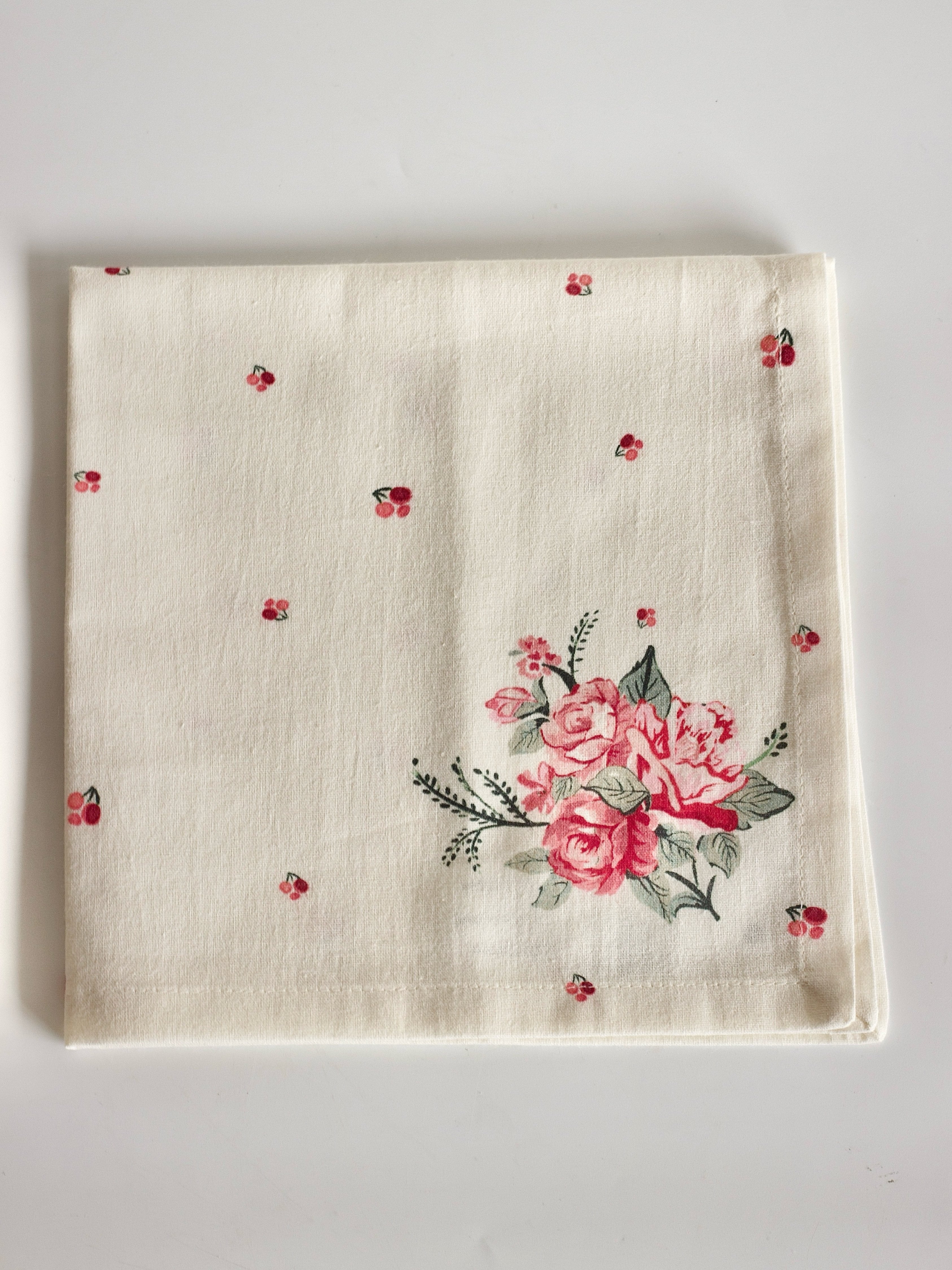 Blushstroke Fabric Napkins - Set of 6 | The Wishing Chair