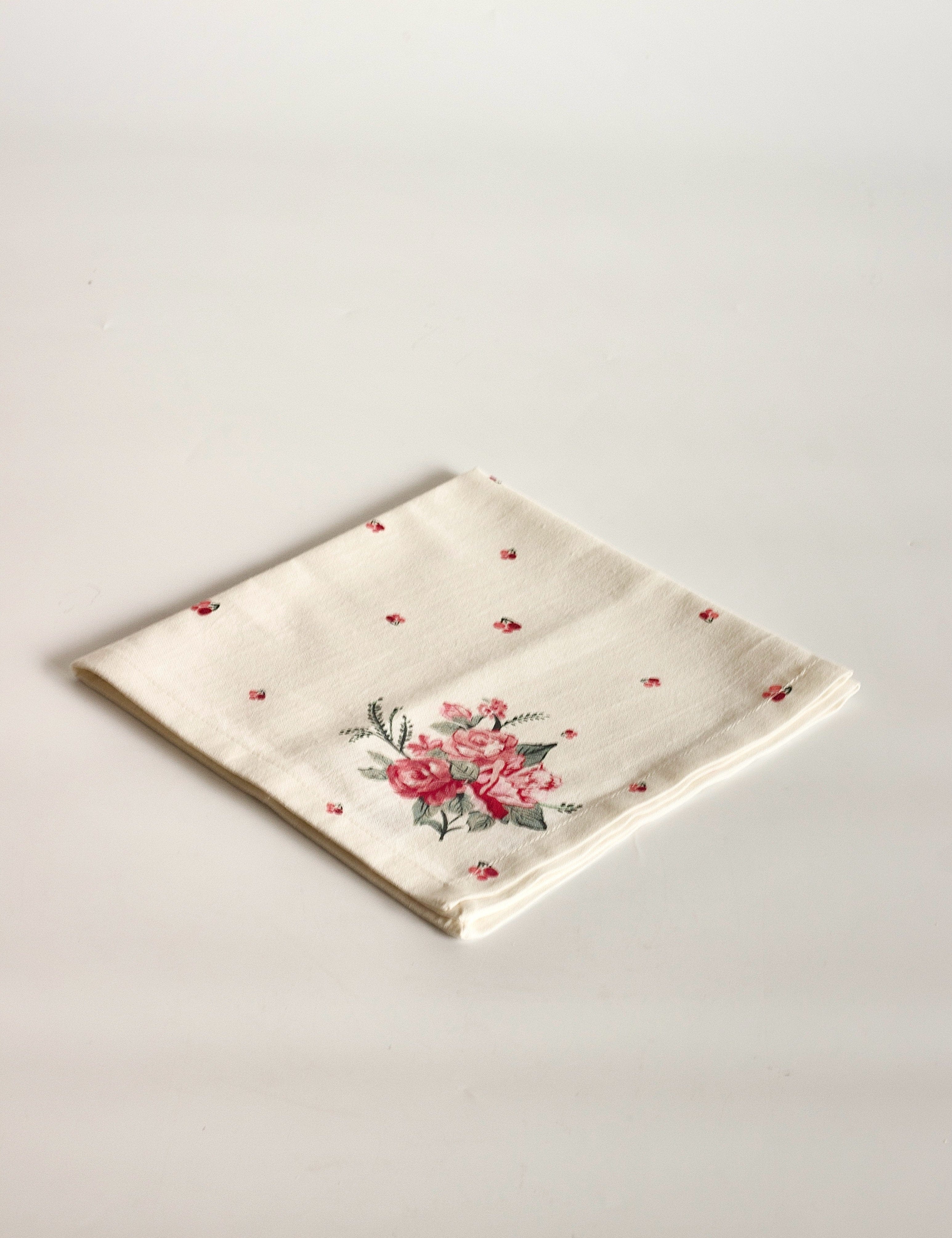 Blushstroke Fabric Napkins - Set of 6 | The Wishing Chair