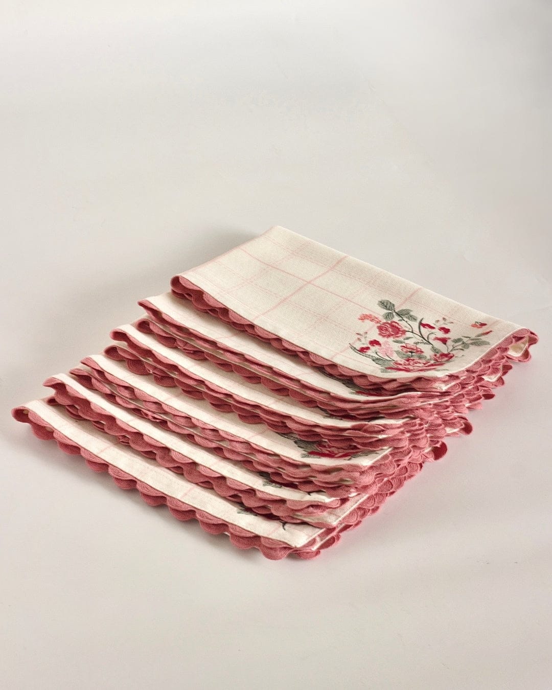 Blushstroke Fabric Placemats - Set of 6