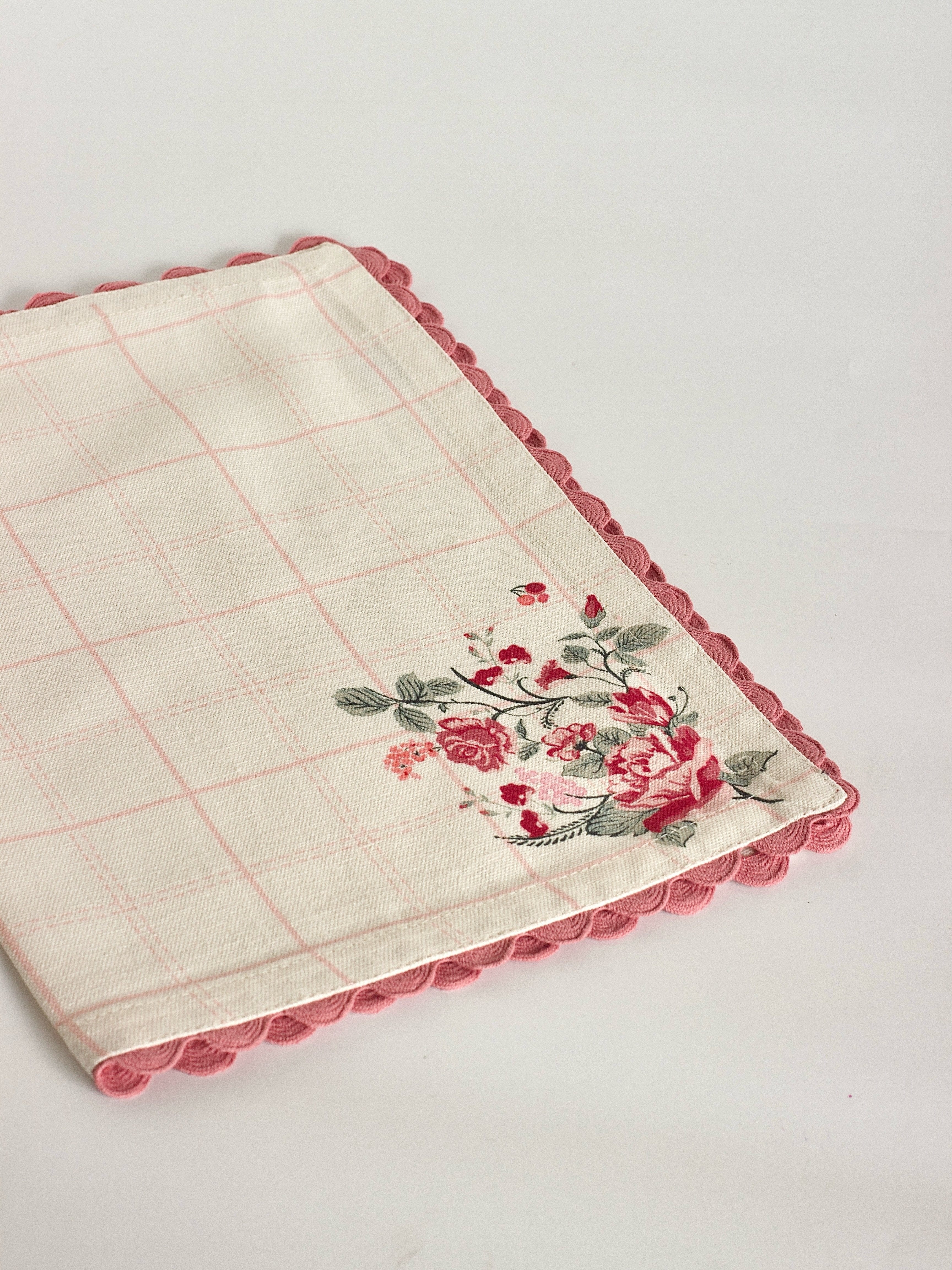 Blushstroke Fabric Placemats - Set of 6 | The Wishing Chair
