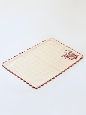 Blushstroke Fabric Placemats - Set of 6