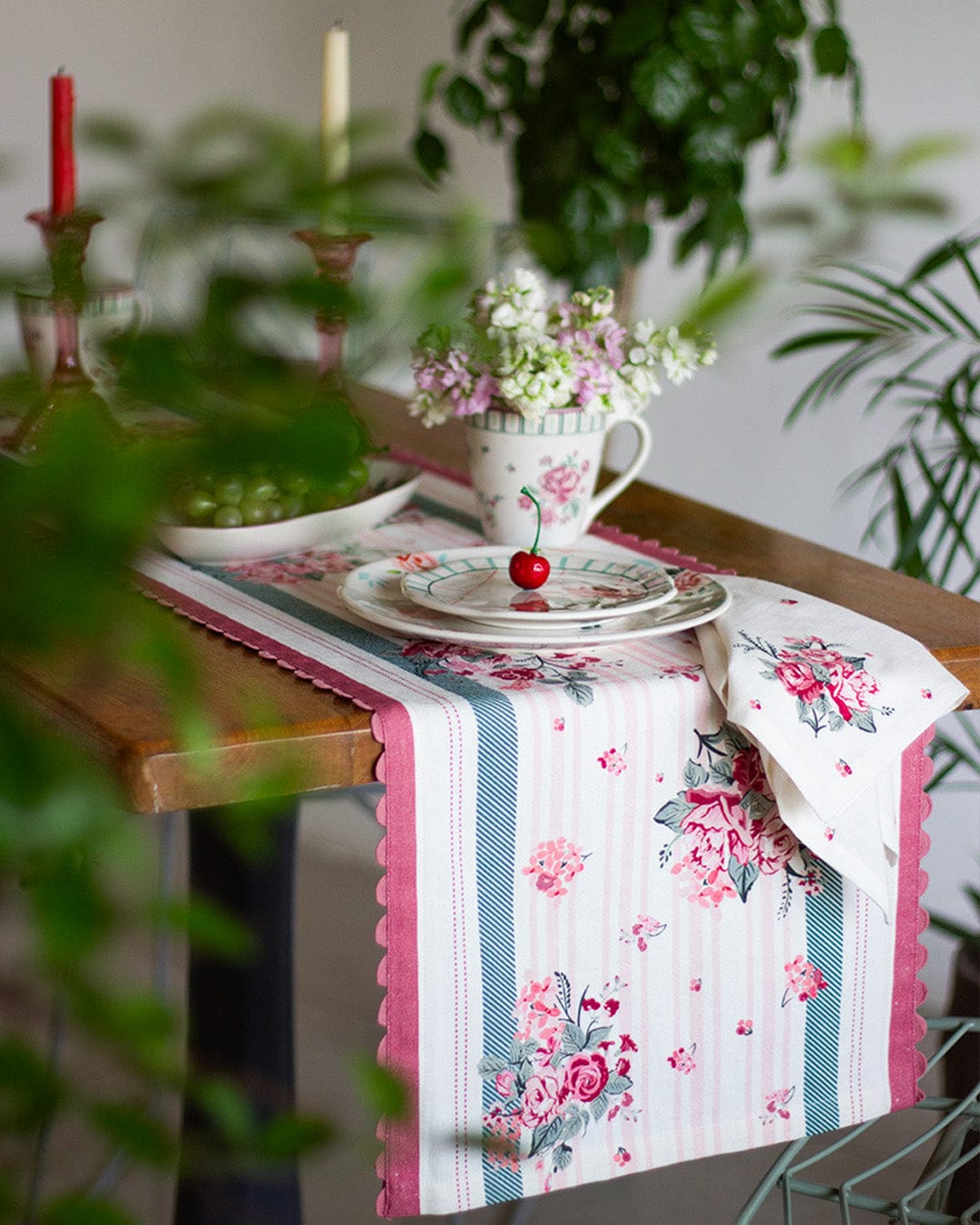 Blushstroke Fabric Runner | The Wishing Chair