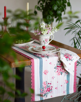 Blushstroke Fabric Runner