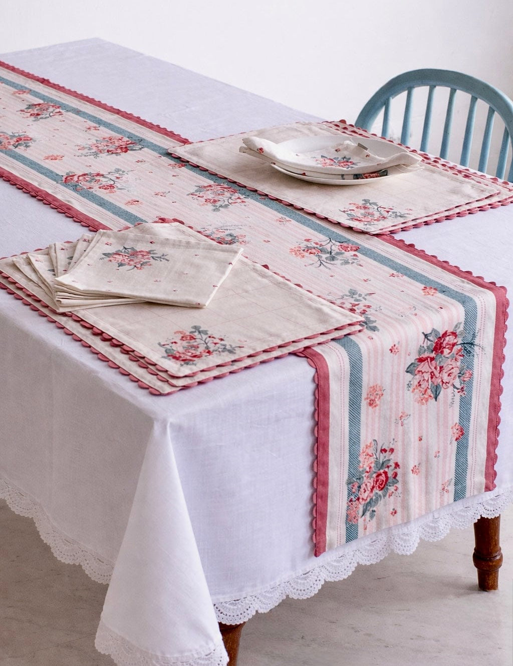 Blushstroke Table Linen Set