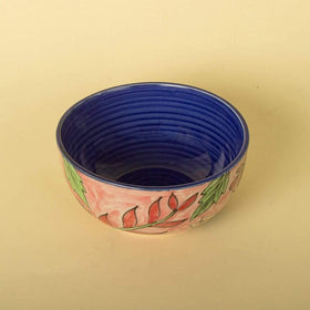 Boho Vibes Handpainted Ceramic Bowl