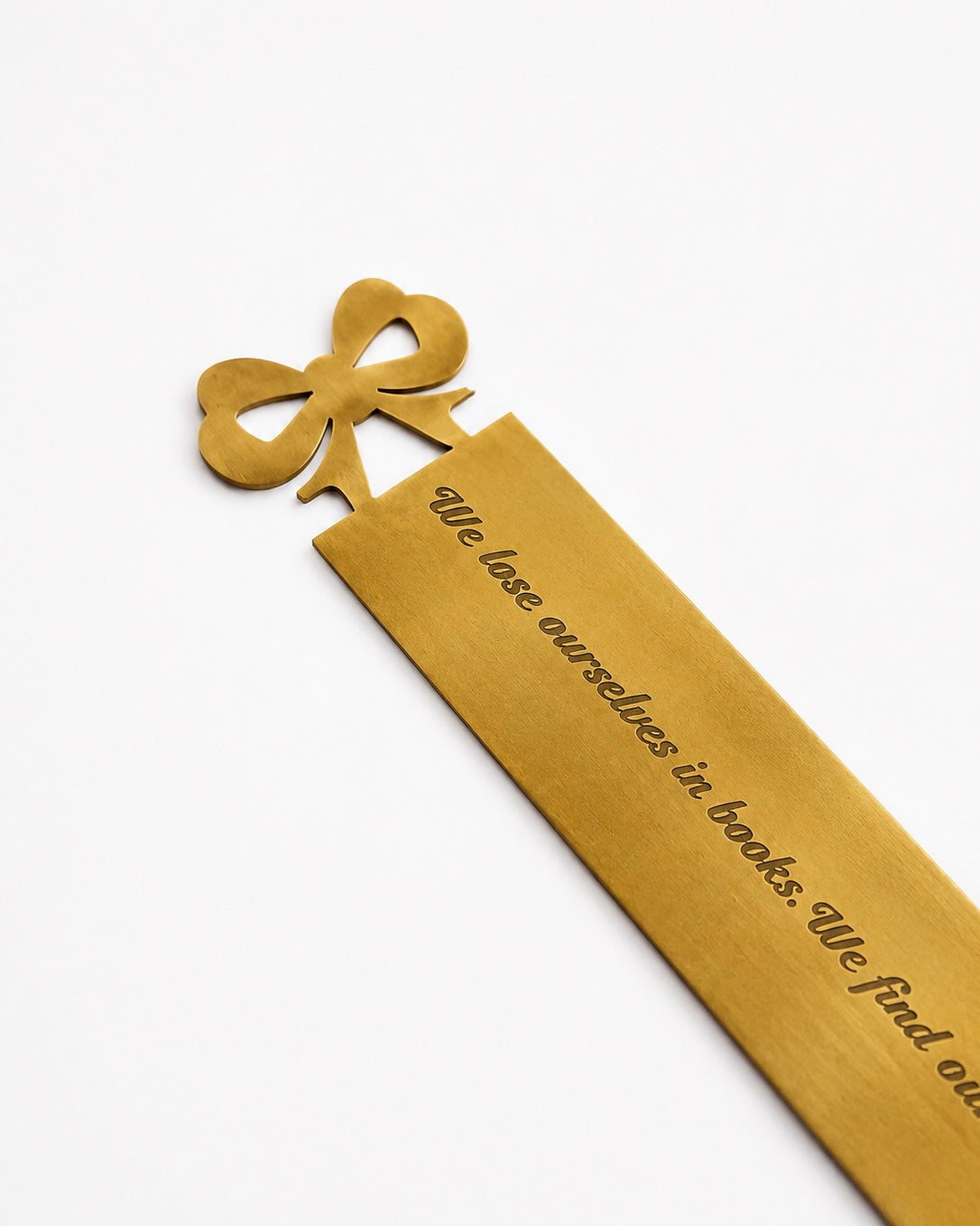 Bow Metal Bookmark