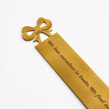 Bow Metal Bookmark