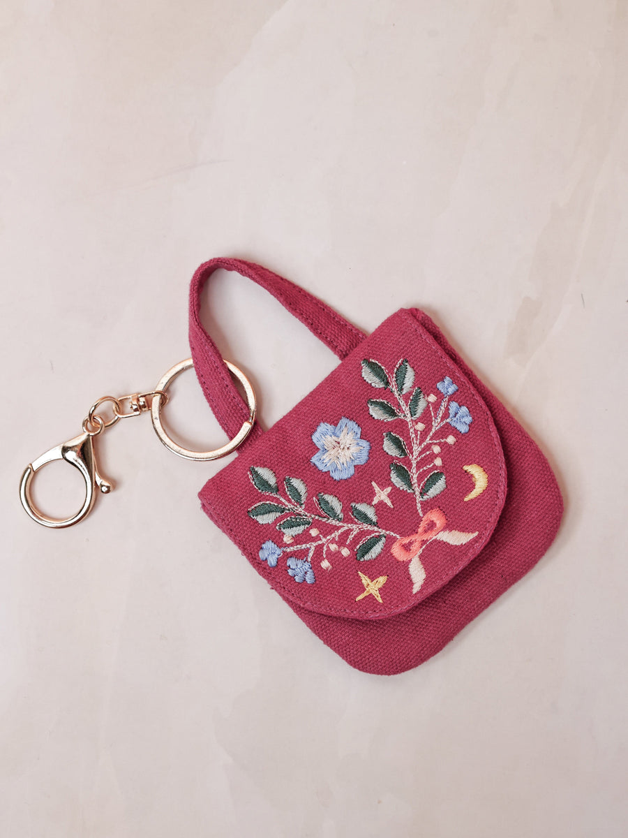 Botanica Airpod Case Storage Keychain