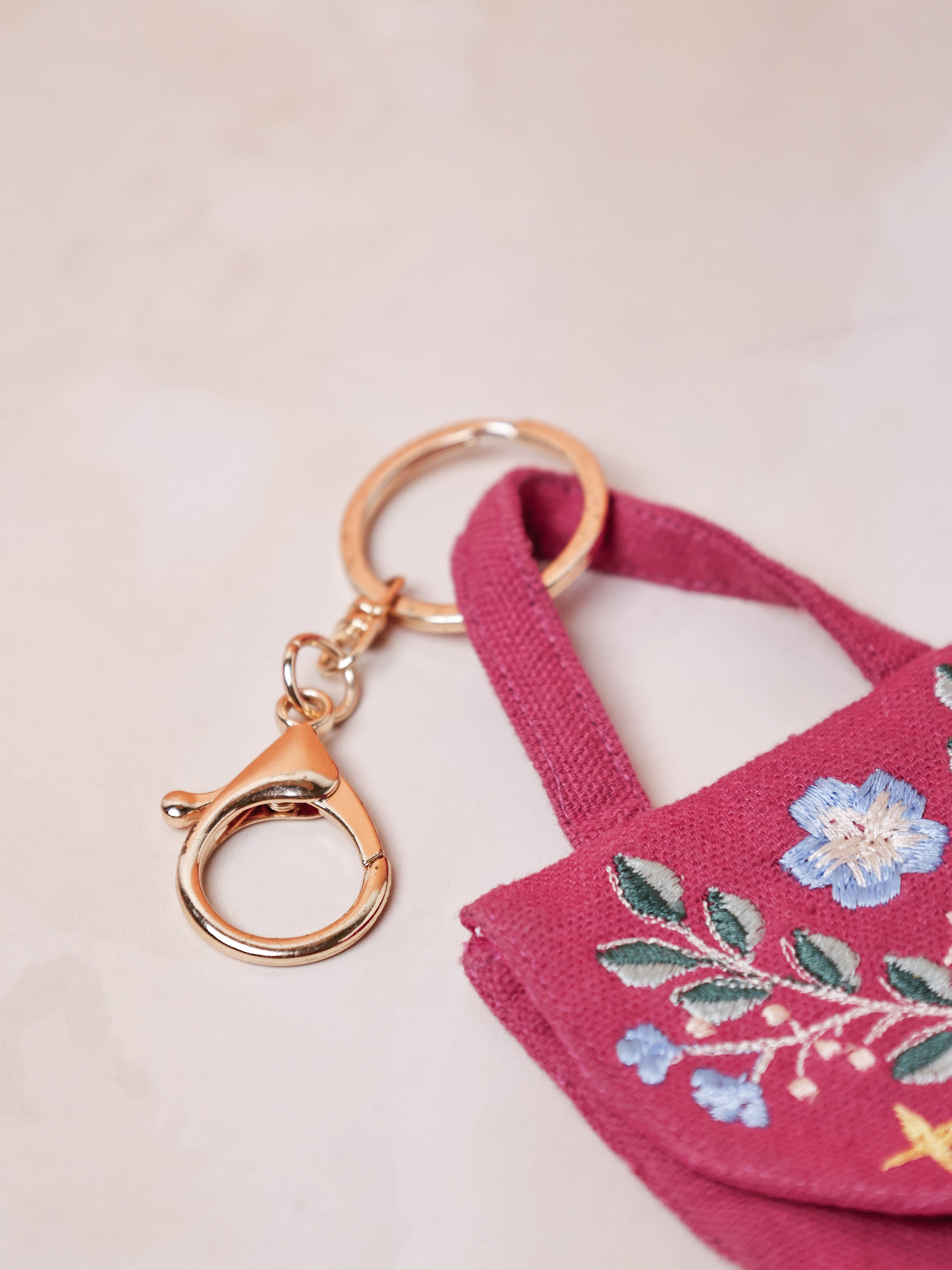 Botanica Airpod Case Storage Keychain