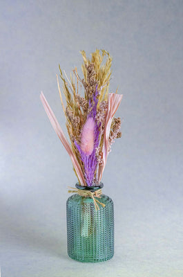 Botanica Natural Dried Flowers Bouquet in Glass Jar