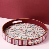 Botanica Vegan Leather Round Tray | The Wishing Chair