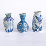 Botanical Charm Mini Vases - Set of 3 | The Wishing Chair