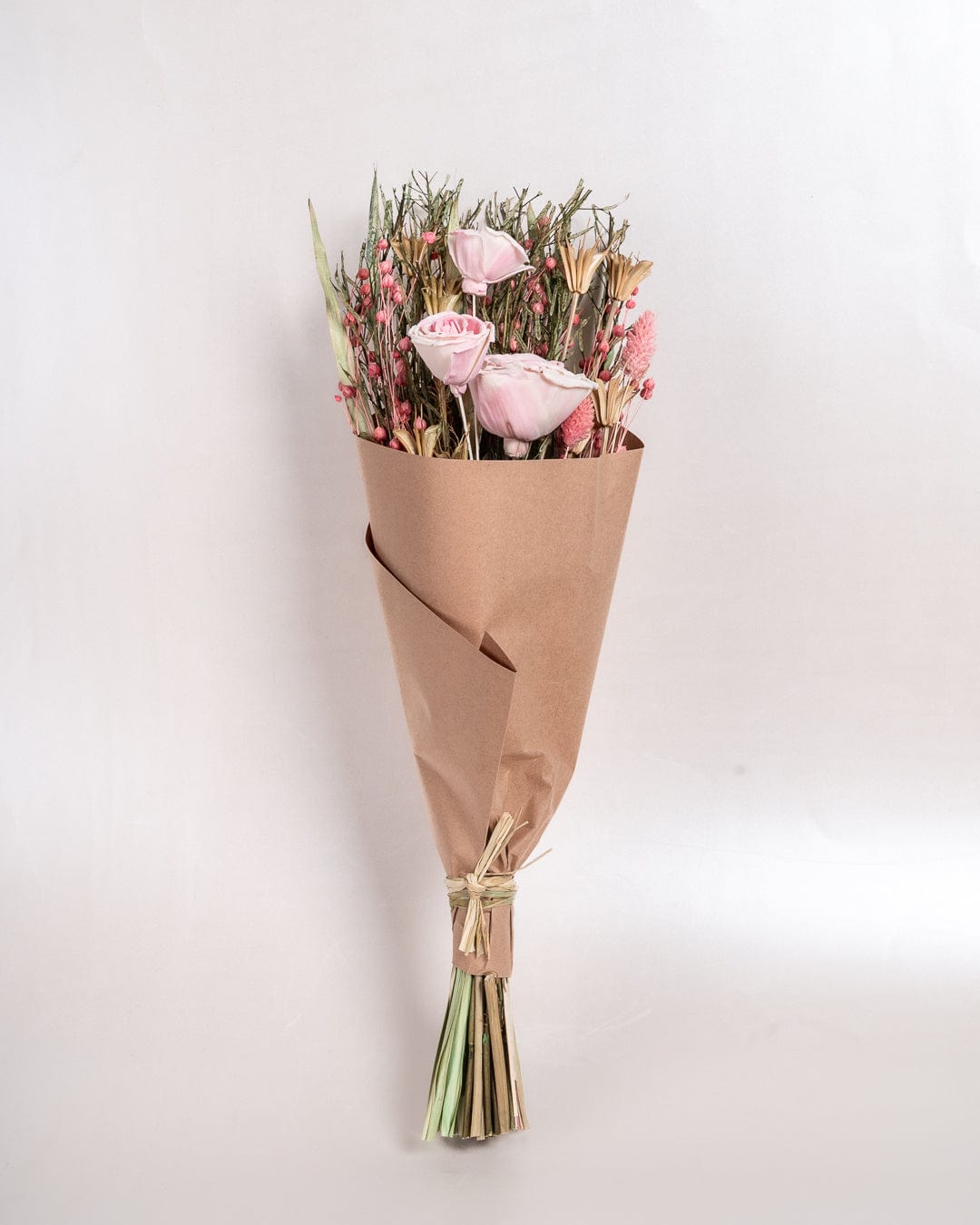 Bouquet of Posies Natural Dried Flowers - Pink