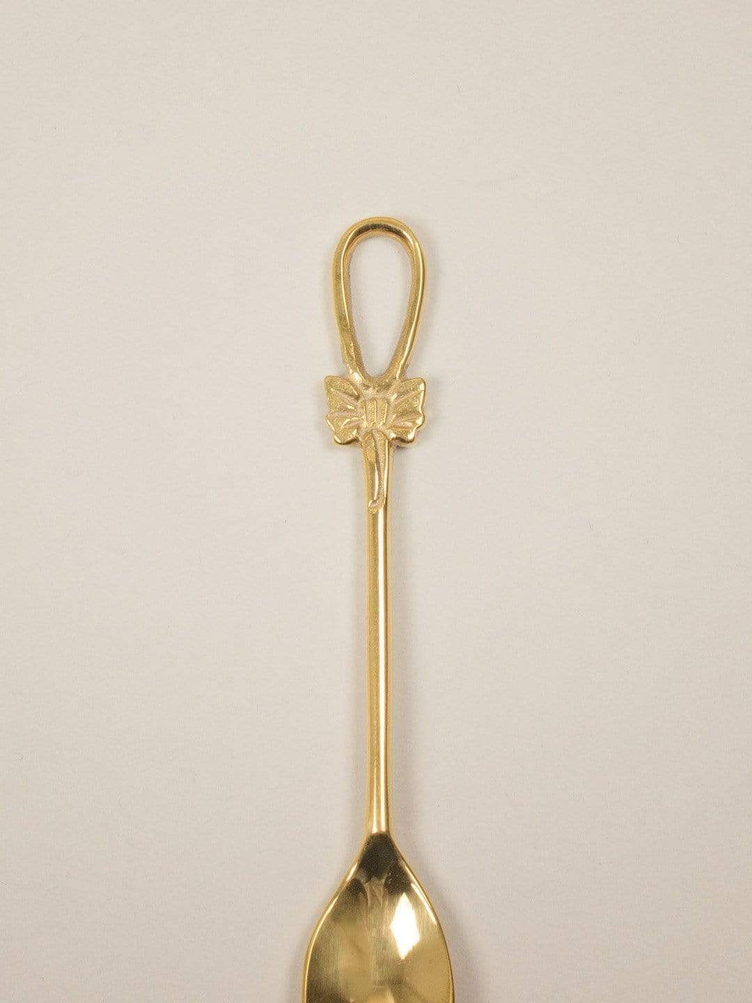 Bow Me Up Dessert Spoon Gold- Set Of 6