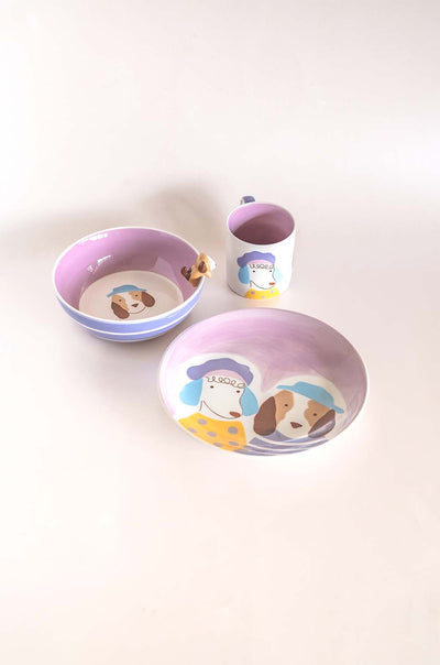 Bow-wow Bestie Breakfast Set