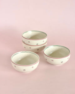 Bowl Bloomsberry Ceramic Dip Bowl - Set of 4
