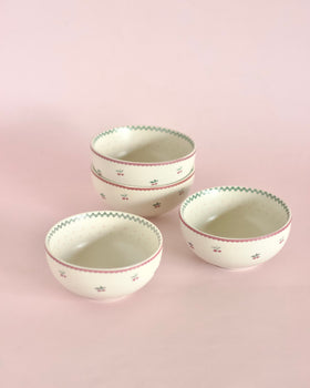 Bowl Bloomsberry Ceramic Dip Bowl - Set of 4