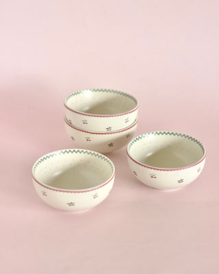 Bowl Bloomsberry Ceramic Dip Bowl - Set of 4