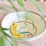 Bowl Skylark Handpainted Ceramic Pasta Bowl 21cm