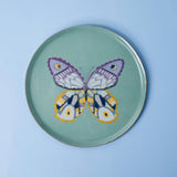 Butterfly Bloom Metal Wall Plates - Set of 3