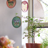 Butterfly Bloom Metal Wall Plates - Set of 3