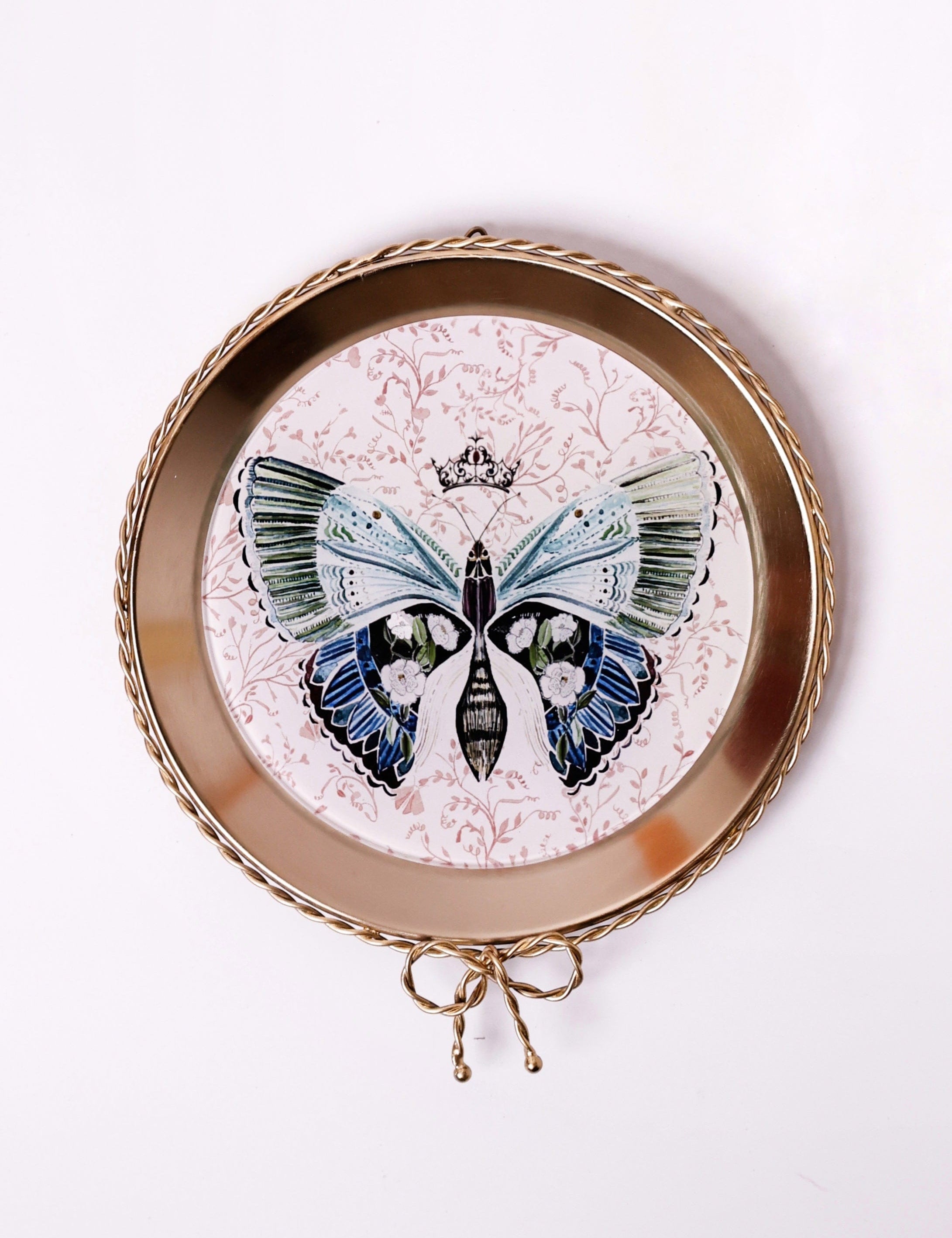 Butterfly Metal Wall Plate