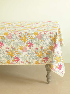 By The Beach Table Cover - Pearl Aqua