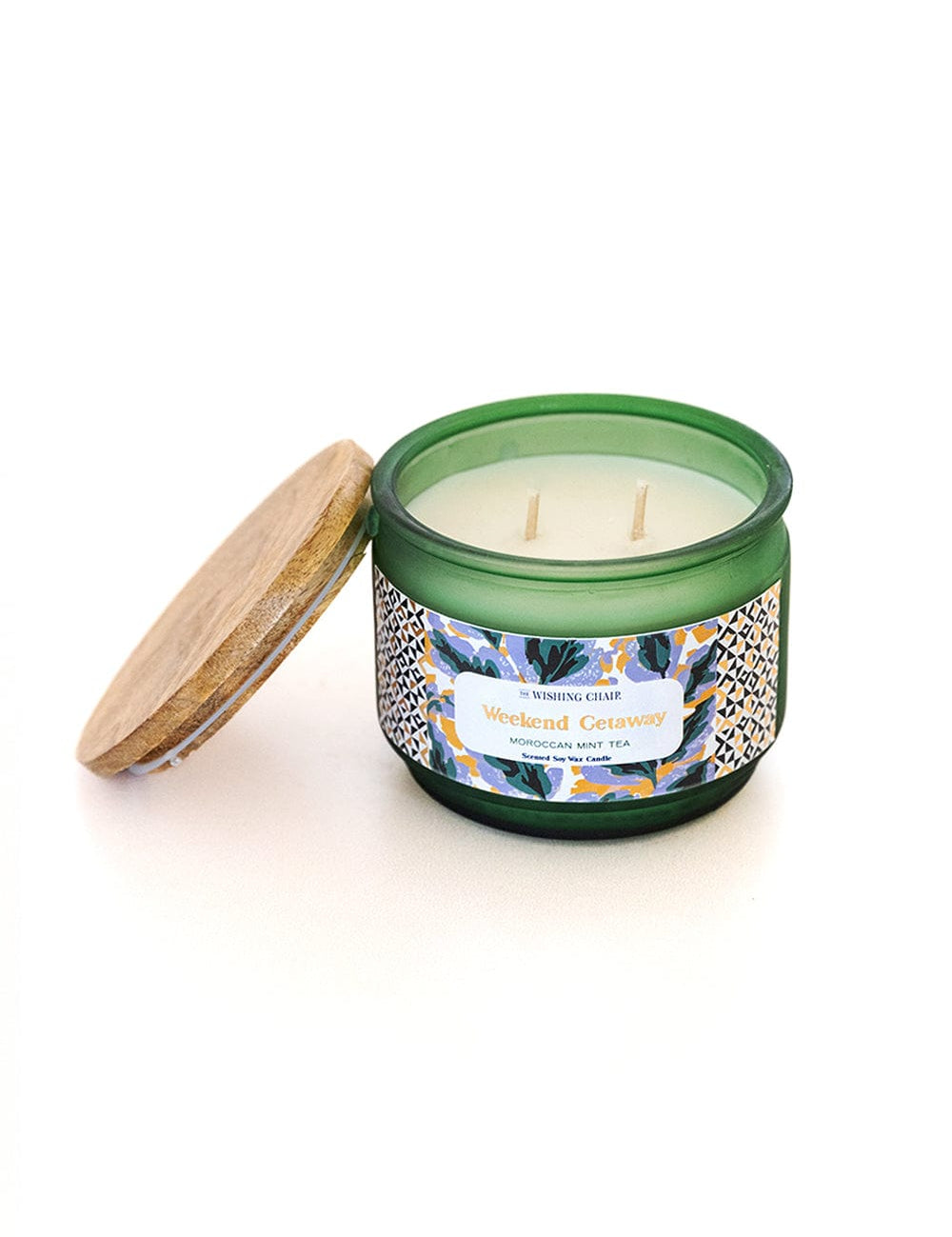  Candle 4 Dia x 3.25H Inch / DARK GREEN / Jar Candle Weekend Getaway Soy Wax Jar Candle - Weekend Getaway Soy Wax Jar Candle - The Wishing Chair 