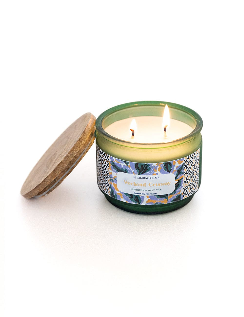   Candle 4 Dia x 3.25H Inch / DARK GREEN / Jar Candle Weekend Getaway Soy Wax Jar Candle - Weekend Getaway Soy Wax Jar Candle - The Wishing Chair  - Weekend Getaway Soy Wax Jar Candle - The Wishing Chair 