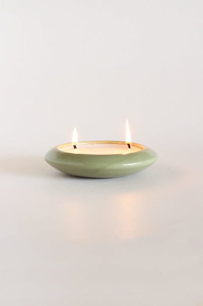 Candle Olive Disk Diya