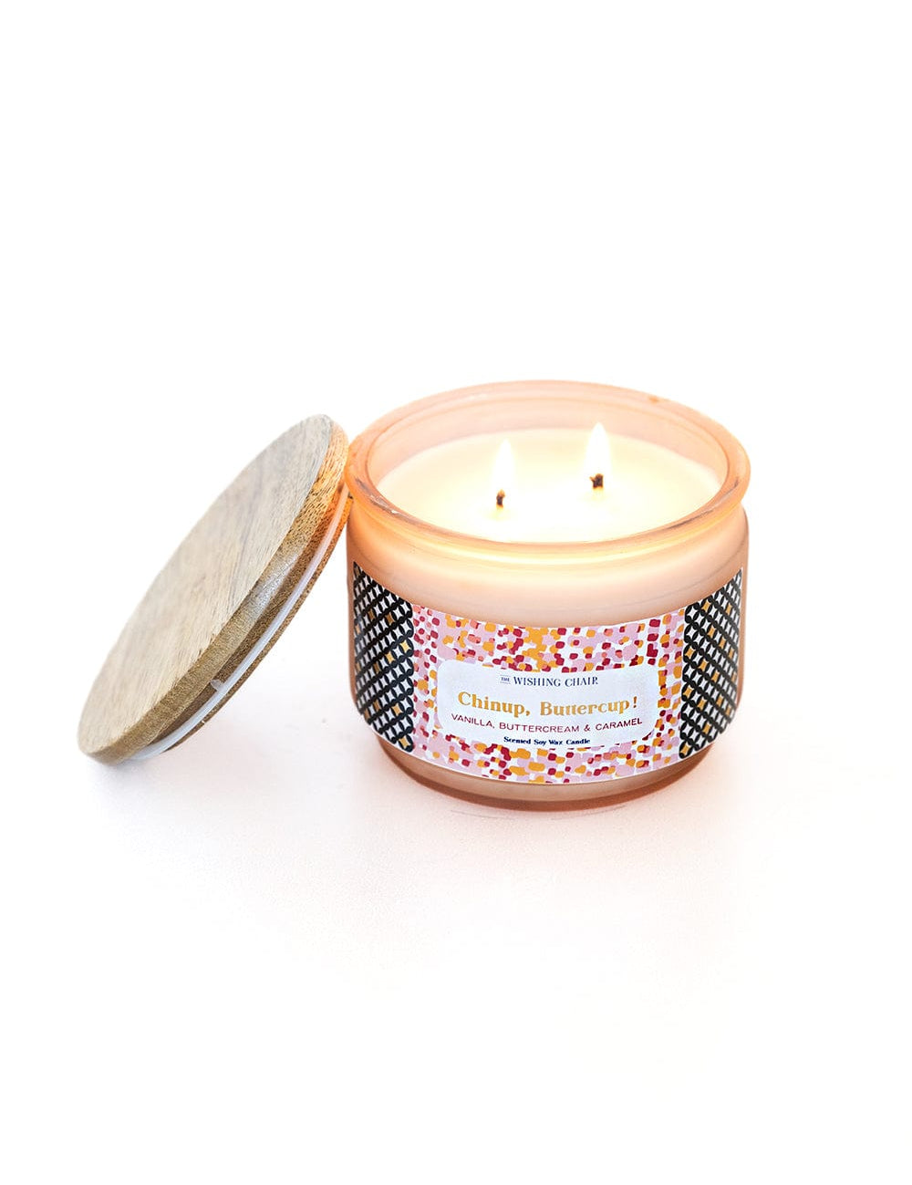 Candle & Scents Chin Up, Buttercup Soy Wax Jar Candle
