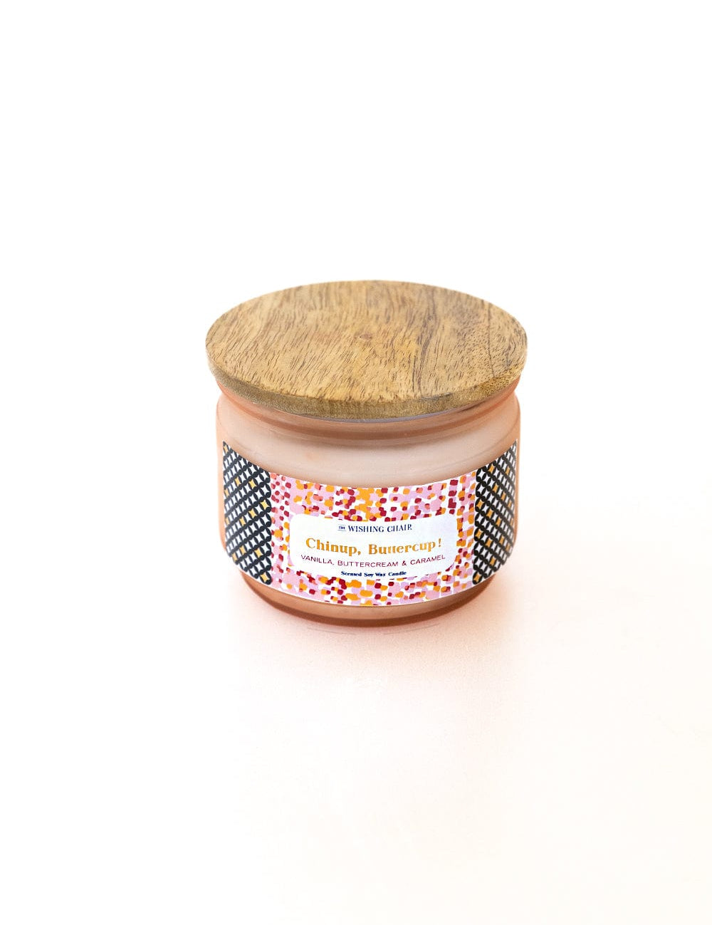 Candle & Scents Chin Up, Buttercup Soy Wax Jar Candle