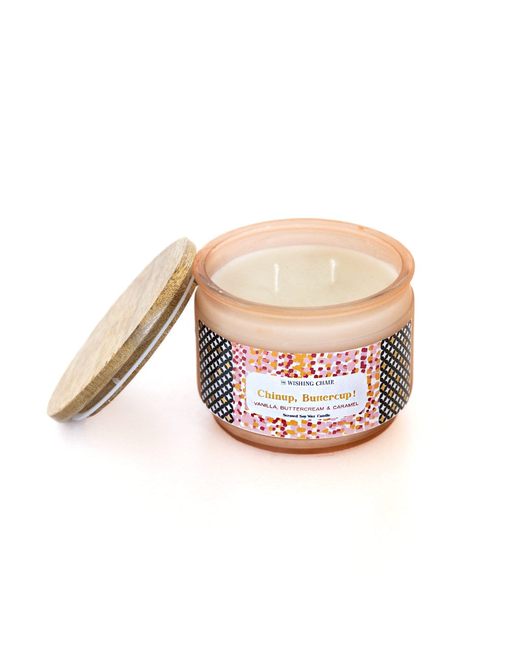 Candle & Scents Chin Up, Buttercup Soy Wax Jar Candle