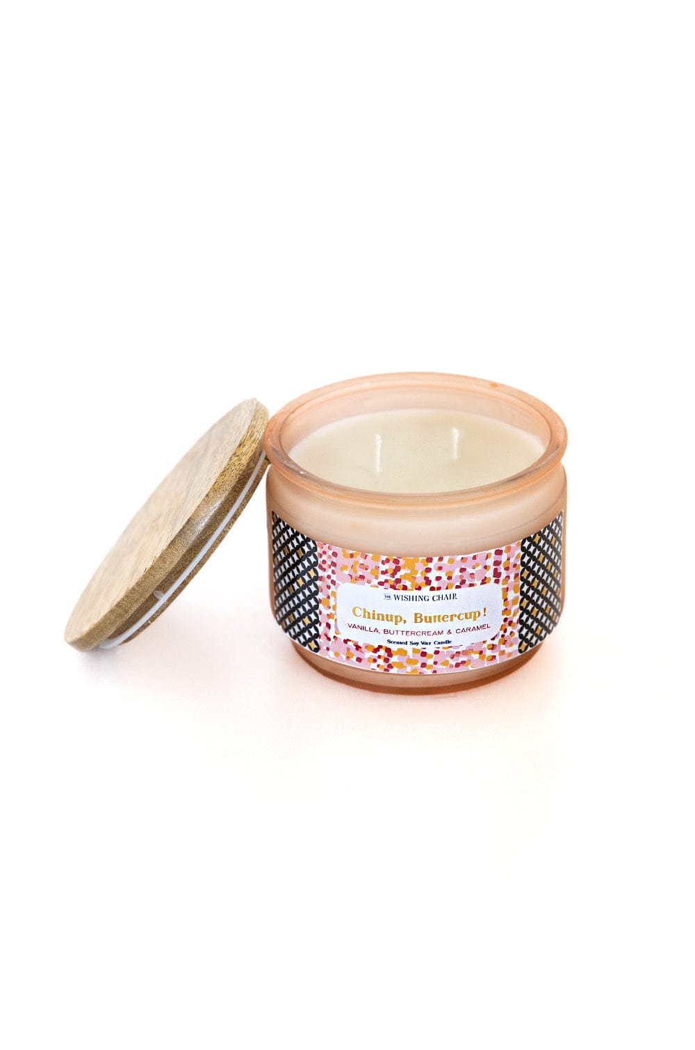 Candle & Scents Chin Up, Buttercup Soy Wax Jar Candle