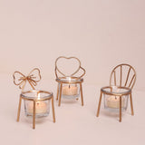  Candle Whimsical Chairs Tealight Holders - Set of 3 - Whimsical Chairs Tealight Holders - Set of 3 - The Wishing Chair 